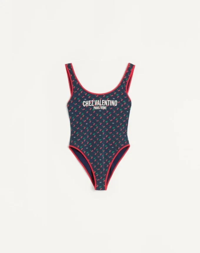 Μαγιό από Lycra με Cherryfic Print