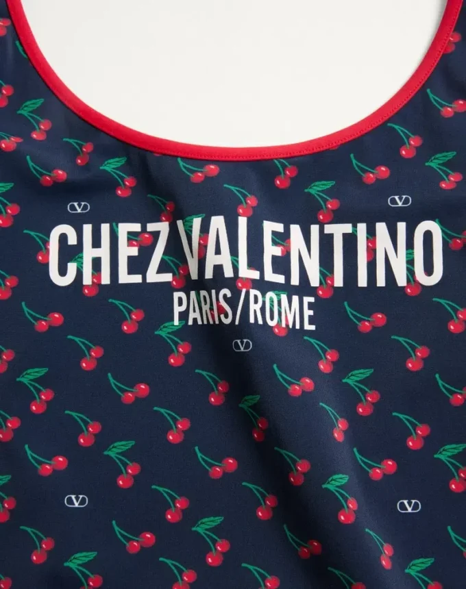 Μαγιό από Lycra με Cherryfic Print