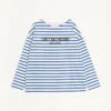 Μακρυμάνικο βαμβακερό T-shirt με τύπωμα Chez Valentino Μακρυμάνικο βαμβακερό T-shirt με τύπωμα Chez Valentino