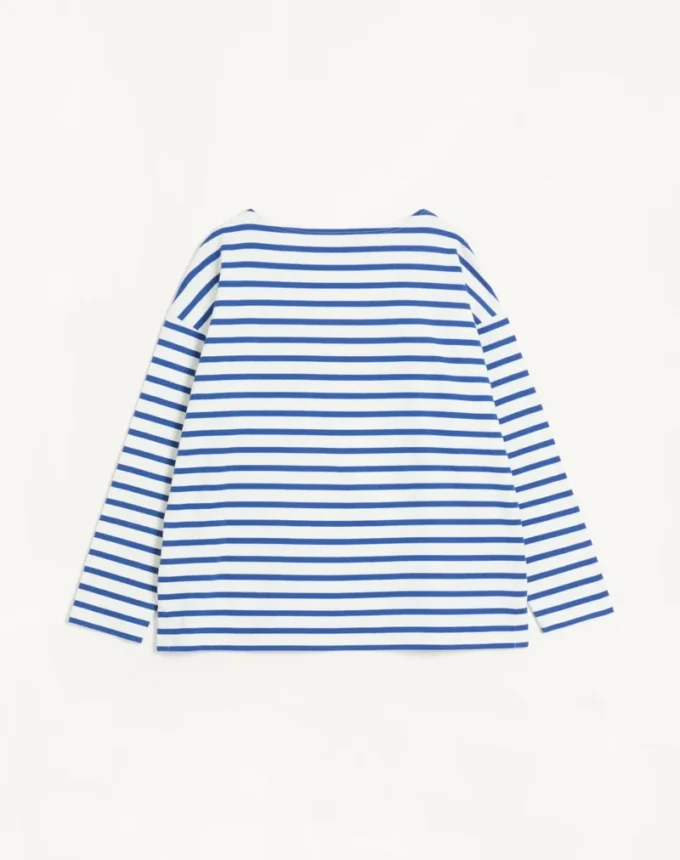 Μακρυμάνικο βαμβακερό T-shirt με τύπωμα Chez Valentino Μακρυμάνικο βαμβακερό T-shirt με τύπωμα Chez Valentino