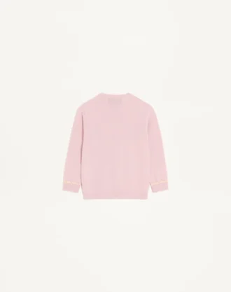 Μαλλί Cardigan με δαντέλα