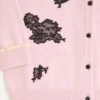 Μαλλί Cardigan με δαντέλα Μαλλί Cardigan με δαντέλα