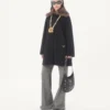 Μαλλί Drap Coat Μαλλί Drap Coat