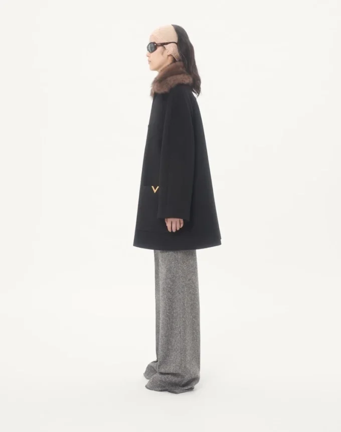 Μαλλί Drap Coat Μαλλί Drap Coat