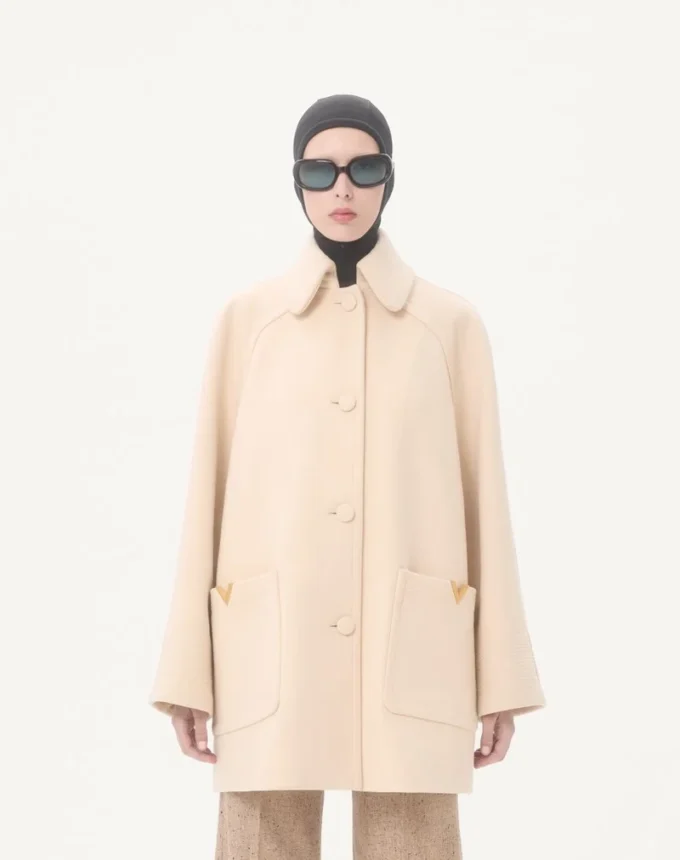 Μαλλί Drap Peacoat Μαλλί Drap Peacoat