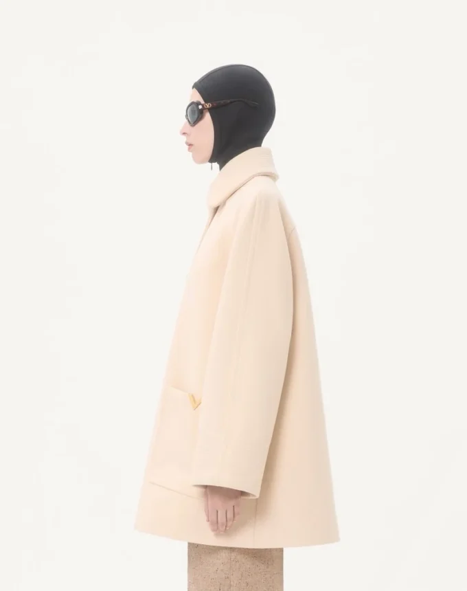 Μαλλί Drap Peacoat Μαλλί Drap Peacoat