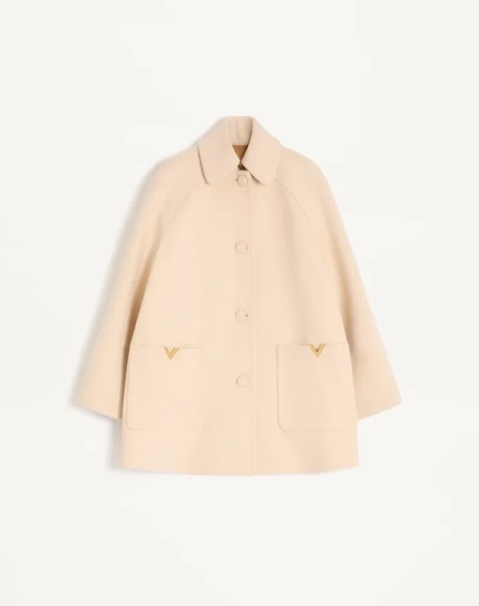 Μαλλί Drap Peacoat Μαλλί Drap Peacoat