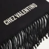 Μαλλί κασκόλ Valentino με κεντημένο λογότυπο Chez Valentino