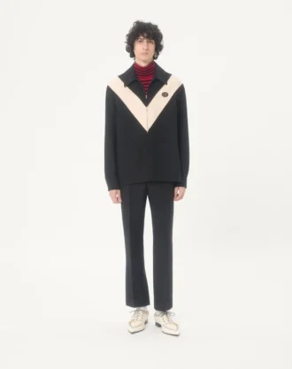 Μαλλί παντελόνι με μανσέτες Valentino
