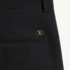 Μαλλί παντελόνι με μανσέτες Valentino