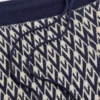 Μαλλί παντελόνι με μοτίβο Tout La V Jacquard