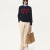 Μαλλί πουλόβερ με μοτίβο Chez Valentino Jacquard