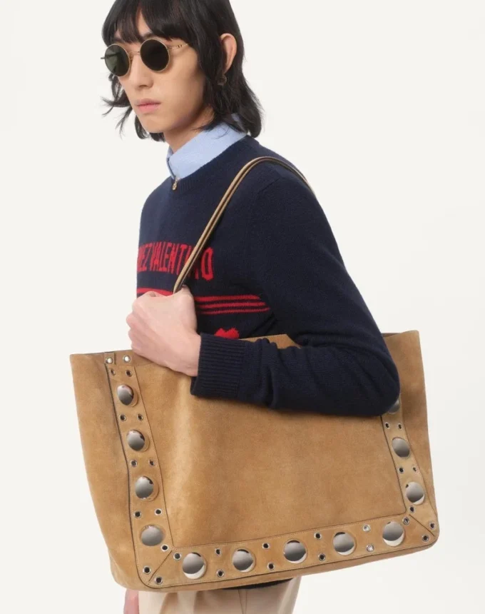 Μαλλί πουλόβερ με μοτίβο Chez Valentino Jacquard