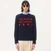 Μαλλί πουλόβερ με μοτίβο Chez Valentino Jacquard