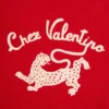 Μαλλί πουλόβερ Valentino με κεντημένο Chez Valentino & Panther Μαλλί πουλόβερ Valentino με κεντημένο Chez Valentino & Panther