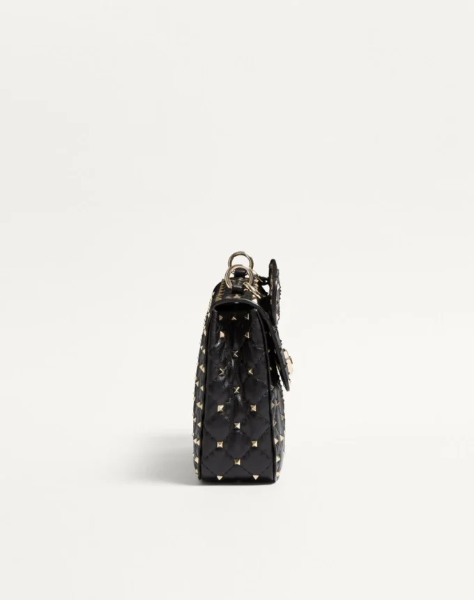 Μεσαίου μεγέθους τσάντα Nappa Rockstud Spike