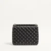 Μεσαίου μεγέθους τσάντα Nappa Rockstud Spike