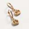 Μεταλλικά σκουλαρίκια Ovalette με κρύσταλλα Swarovski®