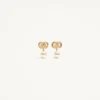 Μεταλλικά σκουλαρίκια Ovalette με πέρλες Swarovski® Μεταλλικά σκουλαρίκια Ovalette με πέρλες Swarovski®