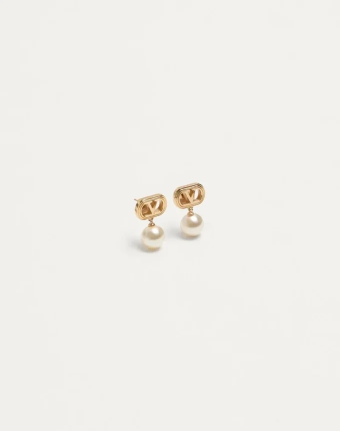 Μεταλλικά σκουλαρίκια Ovalette με πέρλες Swarovski® Μεταλλικά σκουλαρίκια Ovalette με πέρλες Swarovski®