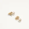 Μεταλλικά σκουλαρίκια Ovalette με πέρλες Swarovski® Μεταλλικά σκουλαρίκια Ovalette με πέρλες Swarovski®