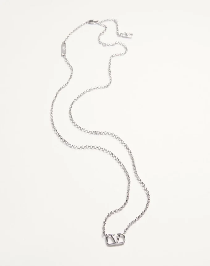 Μεταλλικό κολιέ Vlogo Signature