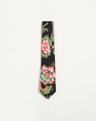 Μεταξωτή γραβάτα με floral μοτίβο Papier Μεταξωτή γραβάτα με floral μοτίβο Papier
