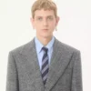 Μεταξωτή γραβάτα Valentino Jacquard Regimental