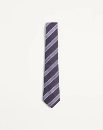 Μεταξωτή γραβάτα Valentino Jacquard Regimental Μεταξωτή γραβάτα Valentino Jacquard Regimental