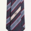 Μεταξωτή γραβάτα Valentino Jacquard Regimental