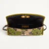 Μικρή τσάντα ώμου Valentino Garavani DeVain από ύφασμα Jacquard Lurex Μικρή τσάντα ώμου Valentino Garavani DeVain από ύφασμα Jacquard Lurex