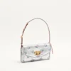 Μικρή τσάντα ώμου Valentino Garavani DeVain από ύφασμα Jacquard με floral μοτίβο Lurex Μικρή τσάντα ώμου Valentino Garavani DeVain από ύφασμα Jacquard με floral μοτίβο Lurex