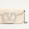 Μικρή τσάντα ώμου Valentino Garavani Locò με λογότυπο Jewel Μικρή τσάντα ώμου Valentino Garavani Locò με λογότυπο Jewel