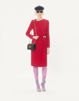 Κεντημένο φόρεμα Cady Couture Midi