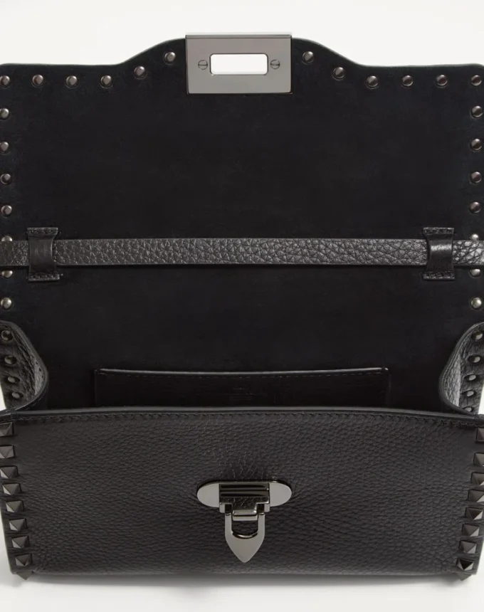 Μικρή τσάντα Rockstud Grainy Calfskin Crossbody Μικρή τσάντα Rockstud Grainy Calfskin Crossbody