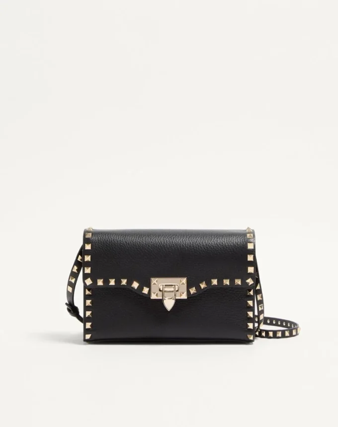Μικρή τσάντα Rockstud Grainy Calfskin Crossbody Μικρή τσάντα Rockstud Grainy Calfskin Crossbody