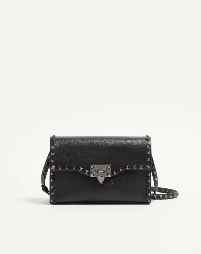Μικρή τσάντα Rockstud Grainy Calfskin Crossbody Μικρή τσάντα Rockstud Grainy Calfskin Crossbody