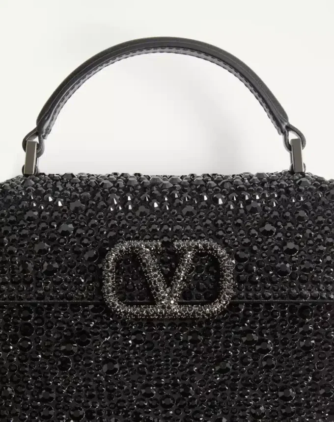 Μίνι τσάντα Vsling με λαμπερά κεντήματα
