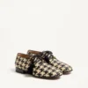 Mj Blues Houndstooth Derby από υφασμένο δέρμα