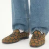 Μοκασίνια Les Alcôvettes από ύφασμα Jacquard