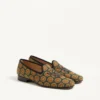 Μοκασίνια Les Alcôvettes από ύφασμα Jacquard