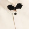 Μπλούζα από μετάξι Shantung με κουμπιά
