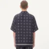 Μπλούζα από μεταξωτό twill με Opticool print