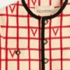 Μπουφάν από μείγμα μαλλιού με μοτίβο V Check