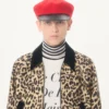 Μπουφάν Valentino Bomber από μαλλί με VGold στις πλαϊνές τσέπες Μπουφάν Valentino Bomber από μαλλί με VGold στις πλαϊνές τσέπες