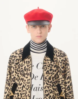 Μπουφάν Valentino Bomber από μαλλί με VGold στις πλαϊνές τσέπες
