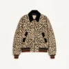 Μπουφάν Valentino Bomber από μαλλί με VGold στις πλαϊνές τσέπες Μπουφάν Valentino Bomber από μαλλί με VGold στις πλαϊνές τσέπες
