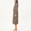 Παλτό από ύφασμα με animalier print Παλτό από ύφασμα με animalier print