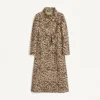 Παλτό από ύφασμα με animalier print Παλτό από ύφασμα με animalier print