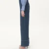 Παντελόνι από τζιν chambray